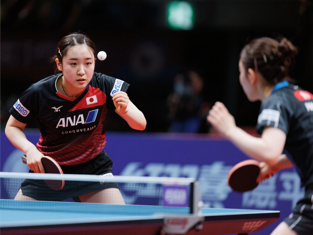 张本智和遗憾出局 伊藤美诚轻松晋级 与张本智和形成鲜明对比的是,伊藤美诚在本